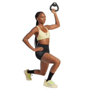 CALZA ADIDAS CORTA OPTIME 3 TIRAS 1/4 TIRO ALTO