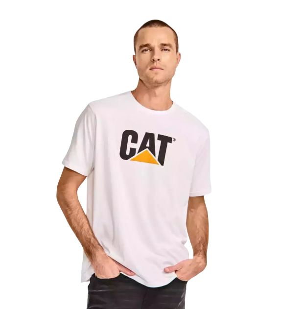 REMERA CAT LOGO TEE