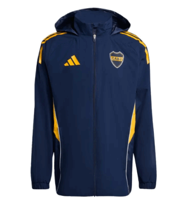 CAMPERA ALLWEATHER DE BOCA JUNIORS TIRO 25