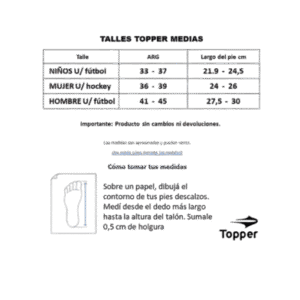TRIPACK TOPPER MEDIAS MNS CANA BAJA