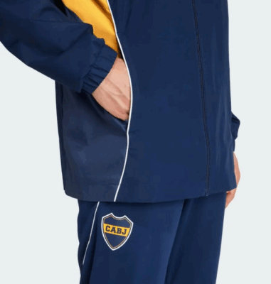 CAMPERA ALLWEATHER DE BOCA JUNIORS TIRO 25