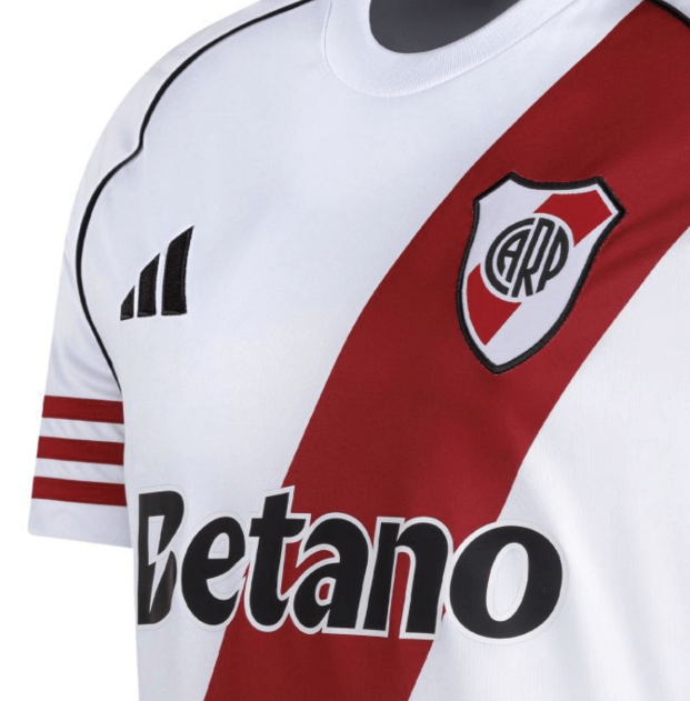 CAMISETA ADIDAS TITULAR RIVER PLATE 25/26 ADULTO