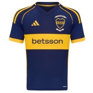 CAMISETA ADIDAS TITULAR BOCA JUNIORS 25/26 NIÑOS