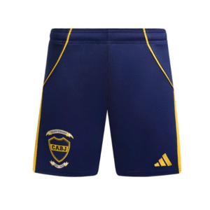 SHORTS ADIDAS TITULAR BOCA JUNIORS 25/26 NIÑOS