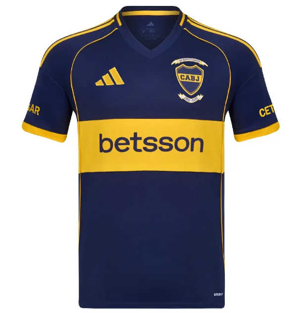 CAMISETA ADIDAS TITULAR BOCA JUNIORS 25/26